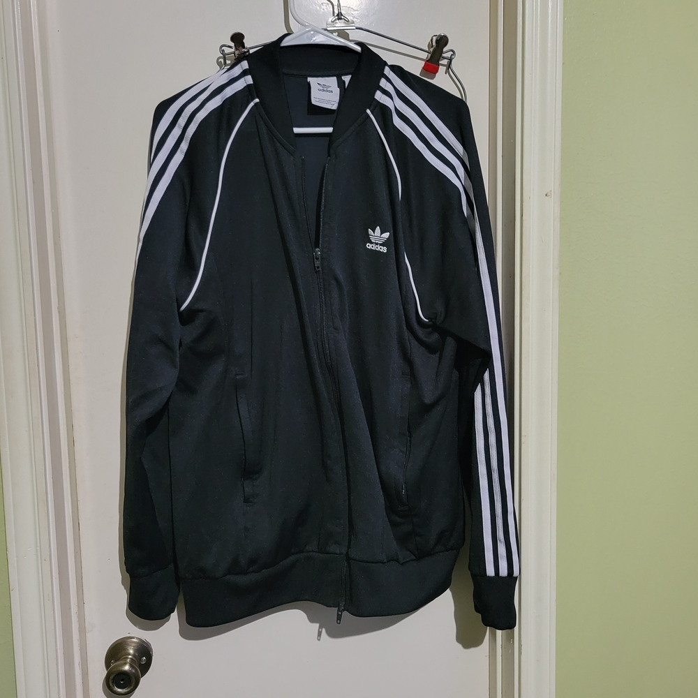 Adidas Men's Black Track Suit Set